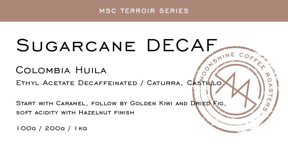 哥倫比亞 蔗糖處理法 低咖啡因咖啡(Colombia La Serrania Sugarcane Decaf)