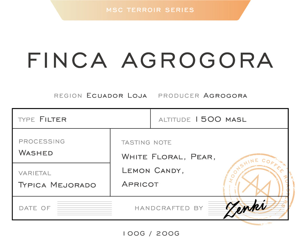 厄瓜多 小清新莊園 美荷拉多 水洗 (Ecuador Finca Agrogora Mejorado Washed)